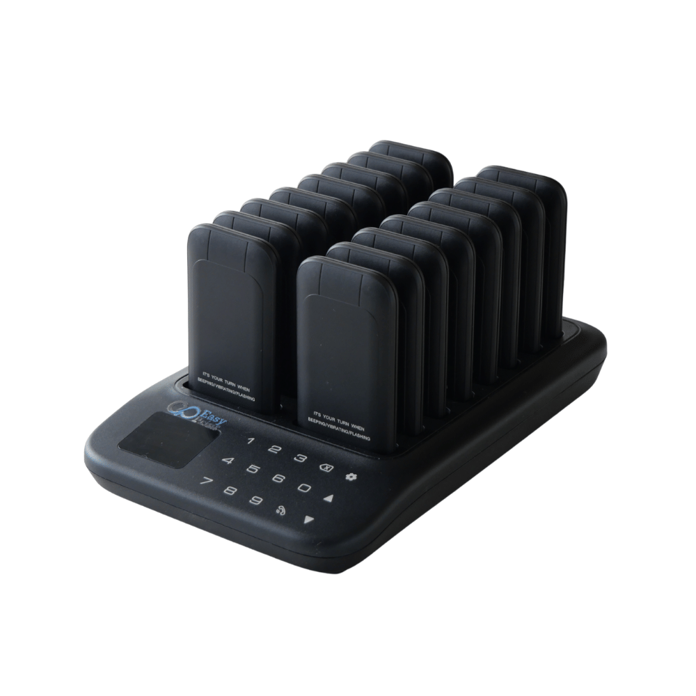 เครื่องเรียกคิวไร้สาย EASYPRINT QS-5116 จำนวน 16 เพจเจอร์ สีดำ_3